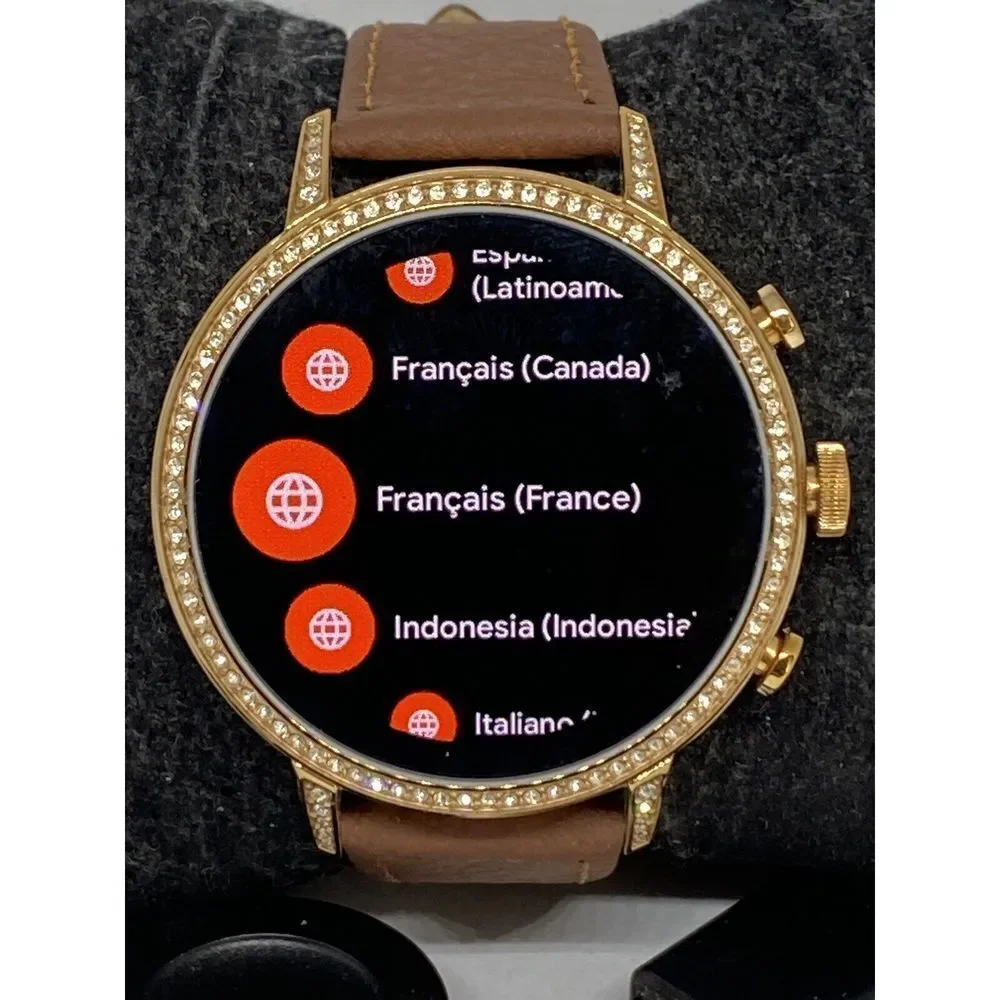 Fossil Gen 4 Authentic Digital Dial Smart Watch Custom Band FTW6015 LT299